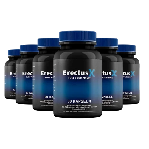 ErectusX 6 Flaschen Packung — bester Preis pro Flasche für 6 Monate